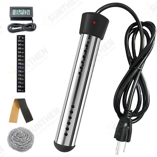 Home Immersion Heater Set for Boiling Bath Shower Heavy Duty Submersible Water Home Immersion Heater Set for Boiling Bath Shower Heavy Duty Submersible Water