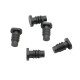 10Pcs End Plug Capillary Tube End Seal Ring Plug Drip Irrigation Hose Pipe Plug