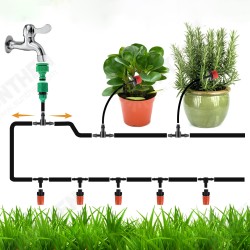 15M Micro Drip Irrigation Kit Drip UV-resistant Automatic Irrigation System for Greenhouse Garden Patio 15M Micro Drip Irrigation Kit Drip UV-resistant Automatic Irrigation System for Greenhouse Garden Patio