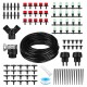25M Micro Drip Irrigation Kit DIY Automatic Drip Irrigation System for Garden Greenhouse Patio