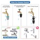 40M 152PCS Drip Irrigation Kit Automatic Sprinkler DIY Garden Watering Micro Drip Irrigation System Hose Kits