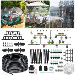 40M PVC Automatic Micro Drip Irrigation Kit Saveing-water Auto Watering System 40M PVC Automatic Micro Drip Irrigation Kit Saveing-water Auto Watering System