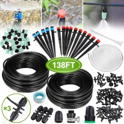 40M PVC Automatic Micro Drip Irrigation Kit Saveing-water Auto Watering System 40M PVC Automatic Micro Drip Irrigation Kit Saveing-water Auto Watering System