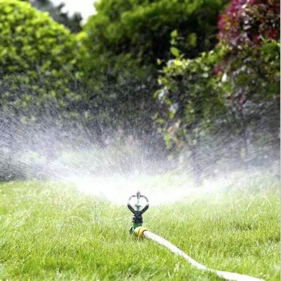 4/6inch Middle Distance Rotating Nozzle Butterfly Rain Shape Lawn Watering Plants for Garden Tool