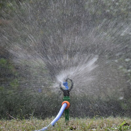 4/6inch Middle Distance Rotating Nozzle Butterfly Rain Shape Lawn Watering Plants for Garden Tool