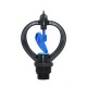 4/6inch Middle Distance Rotating Nozzle Butterfly Rain Shape Lawn Watering Plants for Garden Tool