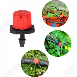 50pcs 8 Outlets Red Drip Adjustable Flow Dripper Micro Sprinklers 50pcs 8 Outlets Red Drip Adjustable Flow Dripper Micro Sprinklers
