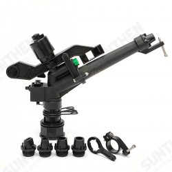5.5 Inch Rocker Rotary Irrigation Gun Big Covering Range Sprinkler Gun Garden Lawn Grass Farm Rocker Arm Rotating Sprinkler 5.5 Inch Rocker Rotary Irrigation Gun Big Covering Range Sprinkler Gun Garden Lawn Grass Farm Rocker Arm Rotating Sprinkler