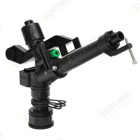 5.5 Inch Rocker Rotary Irrigation Gun Big Covering Range Sprinkler Gun Garden Lawn Grass Farm Rocker Arm Rotating Sprinkler