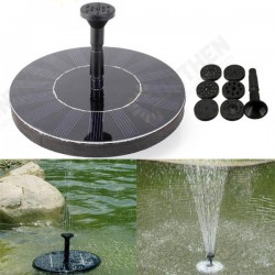 7V Solar Power Floating Brushless Water Pump Garden Landscape Submersible Fountain 7V Solar Power Floating Brushless Water Pump Garden Landscape Submersible Fountain