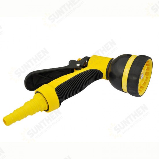 8 Pattern Adjustable Nozzle Car Water Spray Garden Spray High Pressure Sprinkler Garden Nozzle