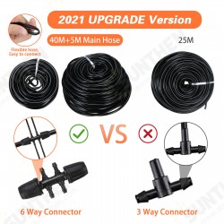 Automatic Drip Irrigation System Kit Plant Self Watering Garden Hose Automatic Drip Irrigation System Kit Plant Self Watering Garden Hose