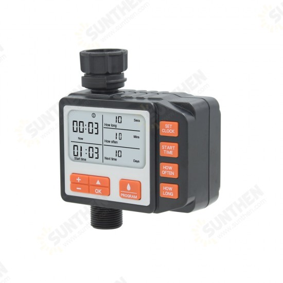 Automatic Sprinkler Timer Digital Garden Lawn Hose Faucet Irrigation System Controller With Led Screen