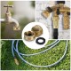 Garden Hose Female End Cap (4 Brass End Caps) | Helps Fix Leaky Spigot