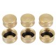 Garden Hose Female End Cap (4 Brass End Caps) | Helps Fix Leaky Spigot