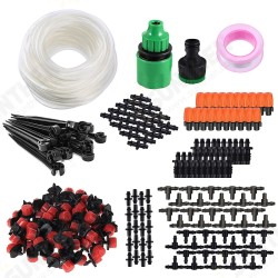 164pcs Drip Irrigation System Micro Drip Irrigation Kit DIY Patio Plant Watering Kit Garden Irrigation System 15m Transprant Hose with 2 Kind of Spayers 164pcs Drip Irrigation System Micro Drip Irrigation Kit DIY Patio Plant Watering Kit Garden Irrigation System 15m Transprant Hose with 2 Kind of Spayers