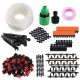 164pcs Drip Irrigation System Micro Drip Irrigation Kit DIY Patio Plant Watering Kit Garden Irrigation System 15m Transprant Hose with 2 Kind of Spayers