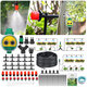 Drip Irrigation Kit with Water Timer Water Pipe and Full Language Manual and Other Accessories