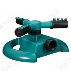 Lawn Sprinkler Automatic Garden Water Sprinklers Irrigation Rotation 360° US