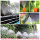 Micro Irrigation Drip System Watering Drip Irrigation DIY Irrigation Reducing Tee Orange Spray Nozzles Spray Nozzles Irrigation Kits