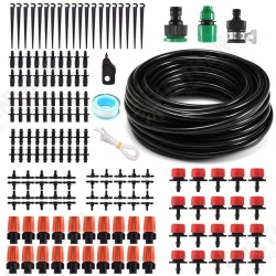 15M Automatic Drip Irrigation Kit DIY Micor Drip Irrigation System Garden Hose Kits 15M Automatic Drip Irrigation Kit DIY Micor Drip Irrigation System Garden Hose Kits