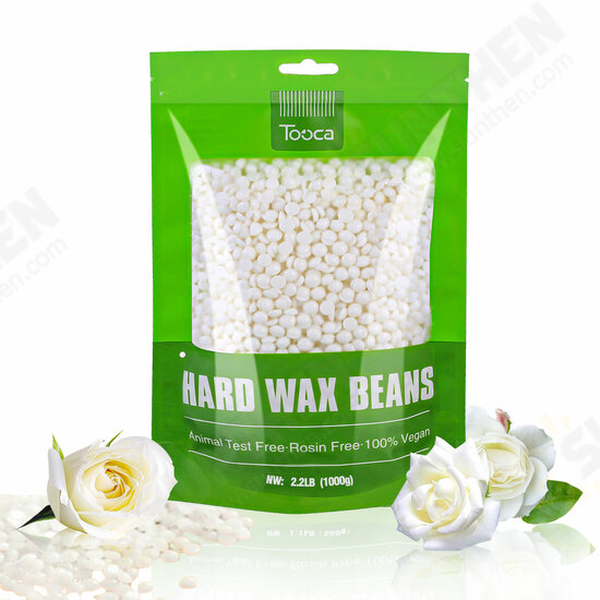 Tooca 500g/1000g Professional Hard Wax Beads Stripless Depilatory Waxing Pellets Rosin-free