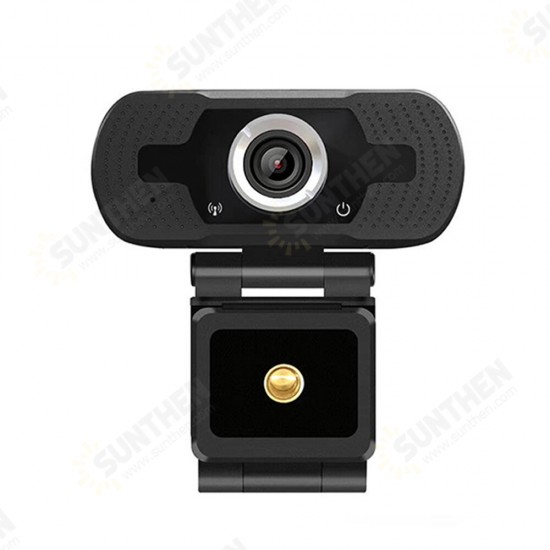 1080P 1920*1080 30FPS Sensor Multifunctional Conference Live Webcam Built-in Microphone for Laptop Desktop