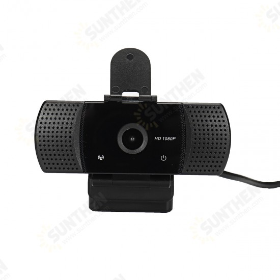 1080P USB Webcams PC Laptop Video Computer Camera Built-in Microphone Drive Free