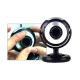480P 30W pixel HD Drive 360° Rotation USB Webcam Manual Focus Conference Live Computer Camera Built-in Noise Reduction Microphone for PC Laptop