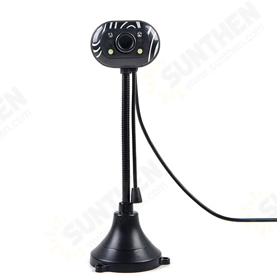 480P HD Webcam CMOS USB 2.0 Wired Computer Web Camera Built-in Microphone Camera for Desktop Computer Notebook PC