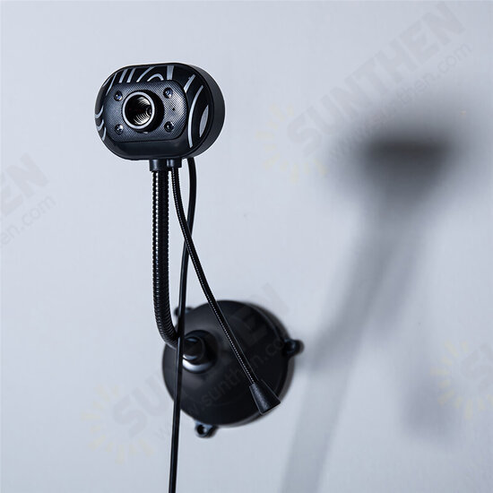 480P HD Webcam CMOS USB 2.0 Wired Computer Web Camera Built-in Microphone Camera for Desktop Computer Notebook PC