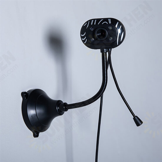 480P HD Webcam CMOS USB 2.0 Wired Computer Web Camera Built-in Microphone Camera for Desktop Computer Notebook PC