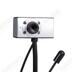 480P HD Webcam CMOS USB 2.0 Wired Drive-free Computer Web Camera Built-in Microphone Camera for Desktop Computer Notebook PC 480P HD Webcam CMOS USB 2.0 Wired Drive-free Computer Web Camera Built-in Microphone Camera for Desktop Computer Notebook PC