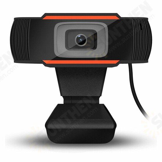 720P HD Drive USB Webcam Automatic Dimming Conference Live Computer Camera Built-in Noise Reduction Microphone for PC Laptop