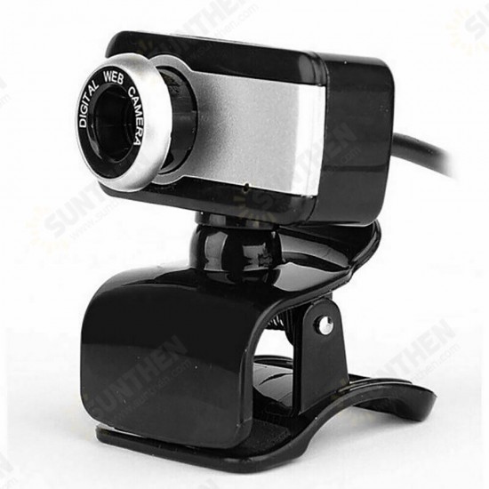 720P HD Webcam CMOS 50 Mega Pixels USB2.0 Web Camera Built-in Microphone Camera for Desktop Computer Notebook PC