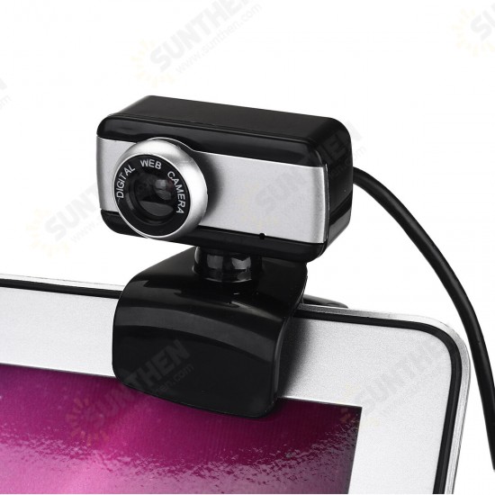 720P HD Webcam CMOS 50 Mega Pixels USB2.0 Web Camera Built-in Microphone Camera for Desktop Computer Notebook PC