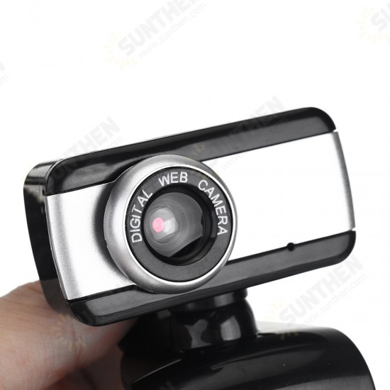 720P HD Webcam CMOS 50 Mega Pixels USB2.0 Web Camera Built-in Microphone Camera for Desktop Computer Notebook PC