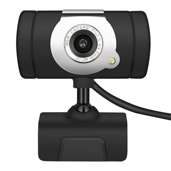 USB 2.0 HD Office Video Webcam with Microphone for PC Laptop Notebook