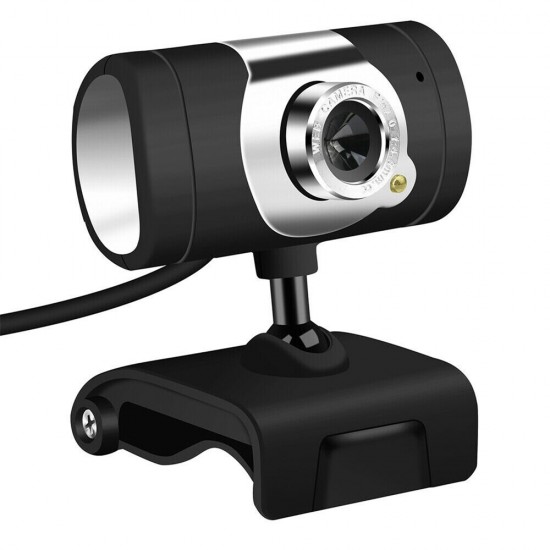 USB 2.0 HD Office Video Webcam with Microphone for PC Laptop Notebook