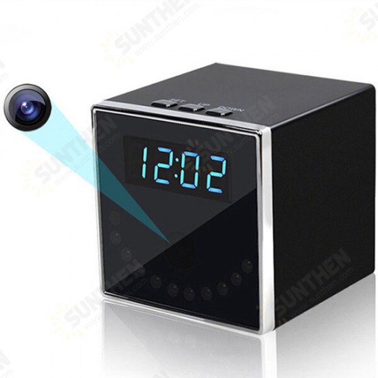 HD 1080P WiFi Wireless Camera Clock Home Security Camera Night Vision