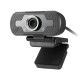 1080P HD Webcam Auto-Focus 30FPS USB Wired Foldable Computer Camera with Built-in Microphone