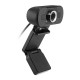 1080P HD Webcam Auto-Focus 30FPS USB Wired Foldable Computer Camera with Built-in Microphone