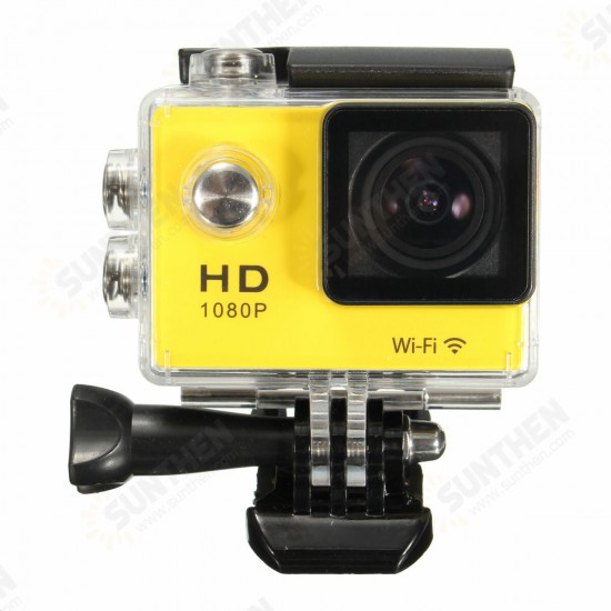 SJ5000 1.5 Inch 1080P FHD WiFi Mini Car Action Waterproof Sport Camera Buit-in Lithium Battery