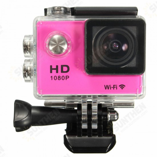 SJ5000 1.5 Inch 1080P FHD WiFi Mini Car Action Waterproof Sport Camera Buit-in Lithium Battery