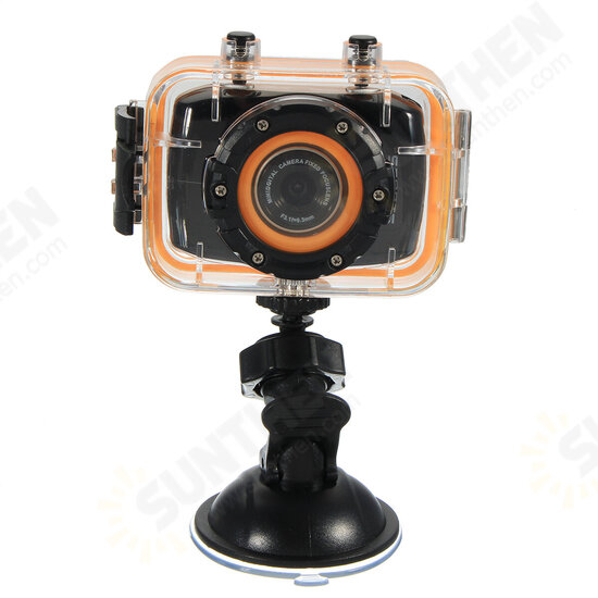 W108 2 Inch 1080P HD Sport CameraMini Car Action 10 Meters Waterproof Buit-in Lithium Battery