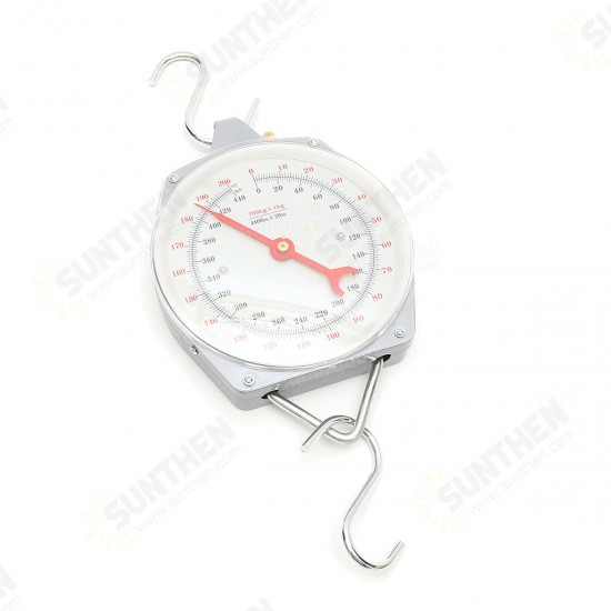 200KG/440lbs Capacity Hanging Scales Mechnical with Hook