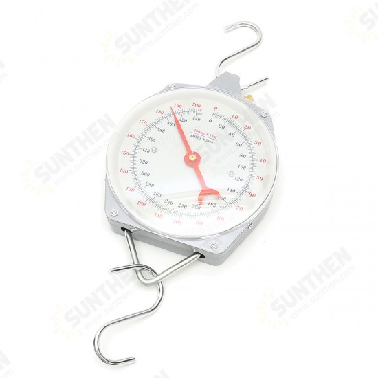 200KG/440lbs Capacity Hanging Scales Mechnical with Hook