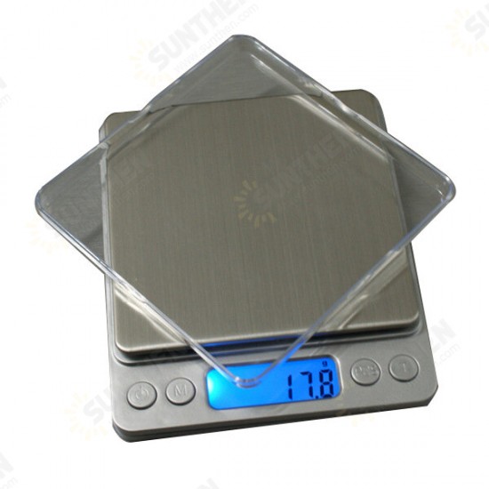 3000g 0.1g Digital Scale with Backlight Food Scale For Kitchen Jewelry Food Diet