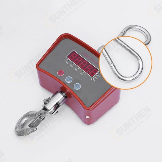 500KG/1100Lb Digital Crane Scale Heavy High Precision Metal Industrial Electronic Hook Scale