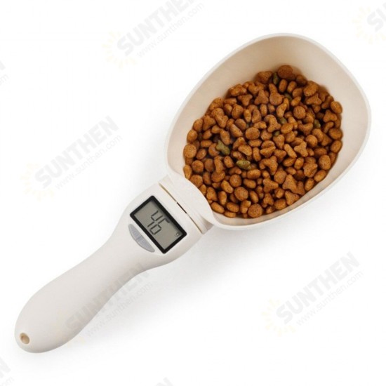 800g/1g Pet Measuring Cup Cat Dog Food Electronic Weighing Scale Feeding Measuring Spoon for Pet Feeding